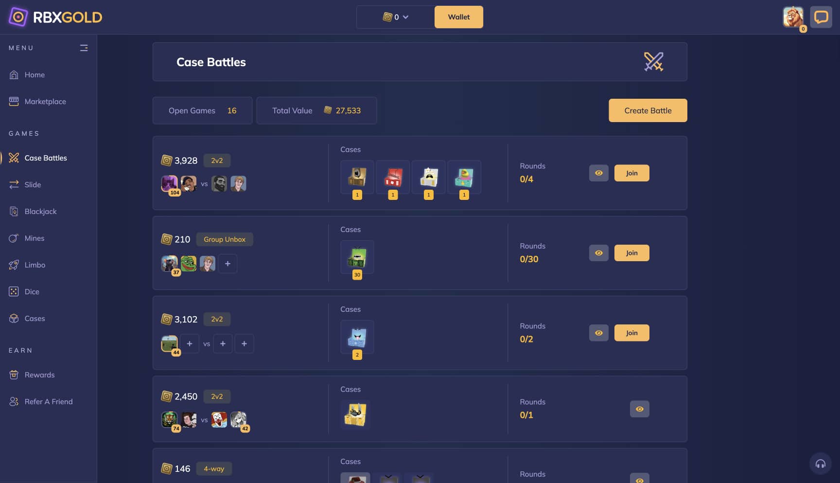 RBX Gold