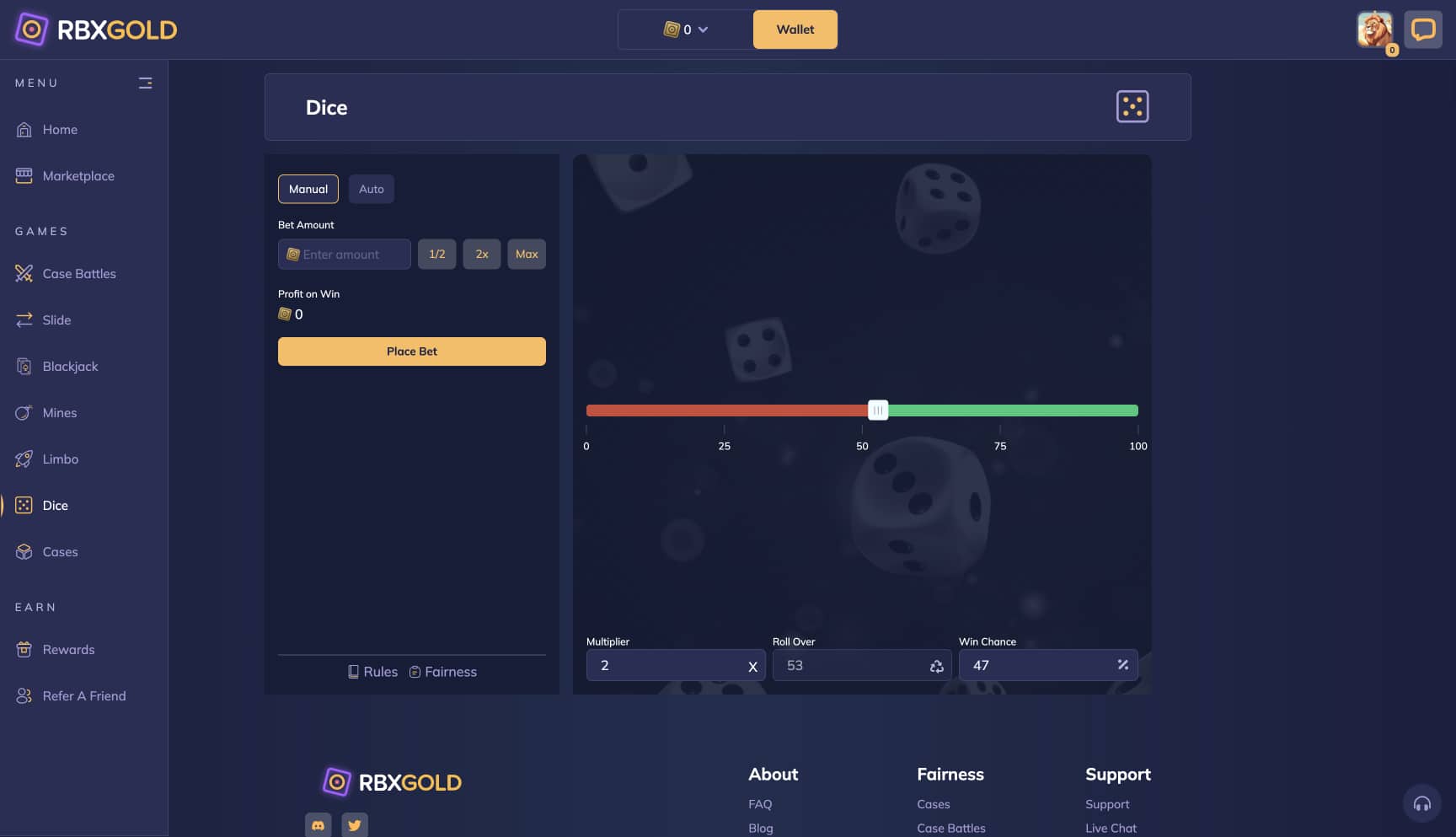 roblox dice