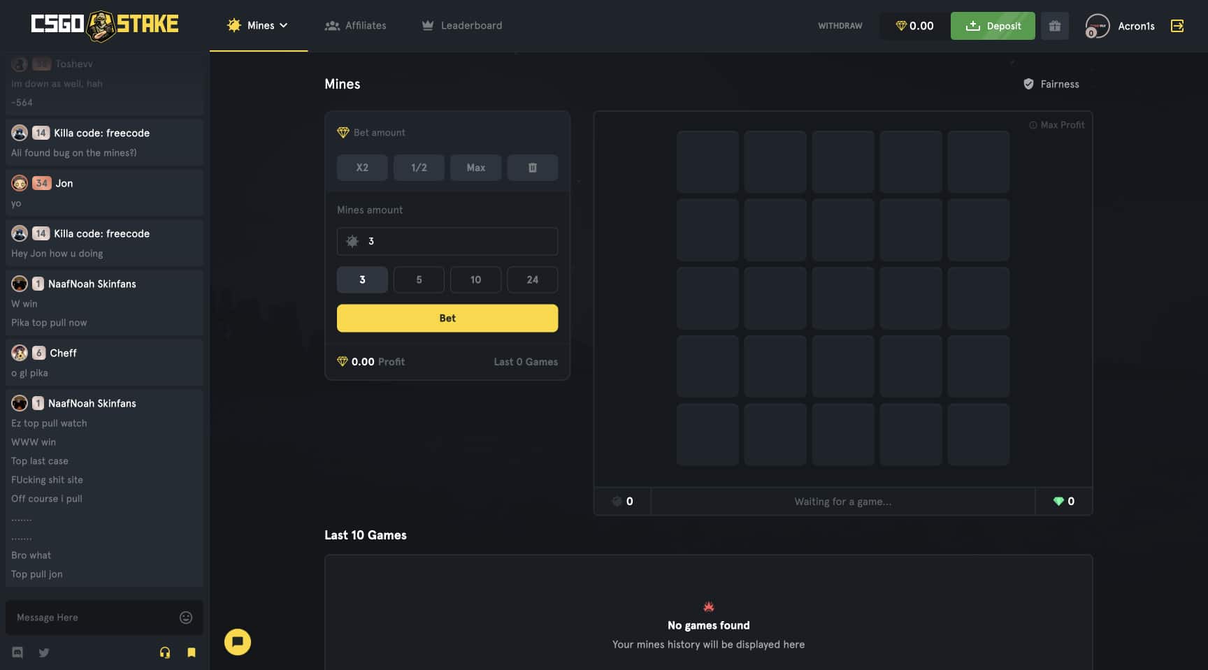 CSGO Mines