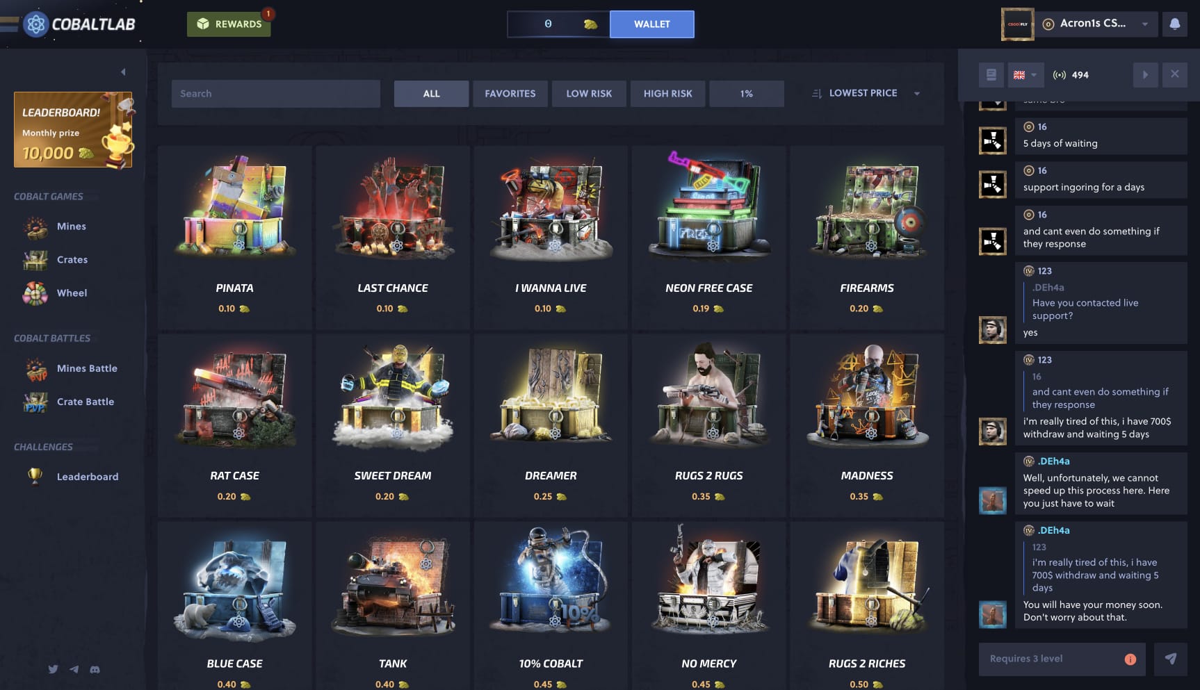 Rust Cases
