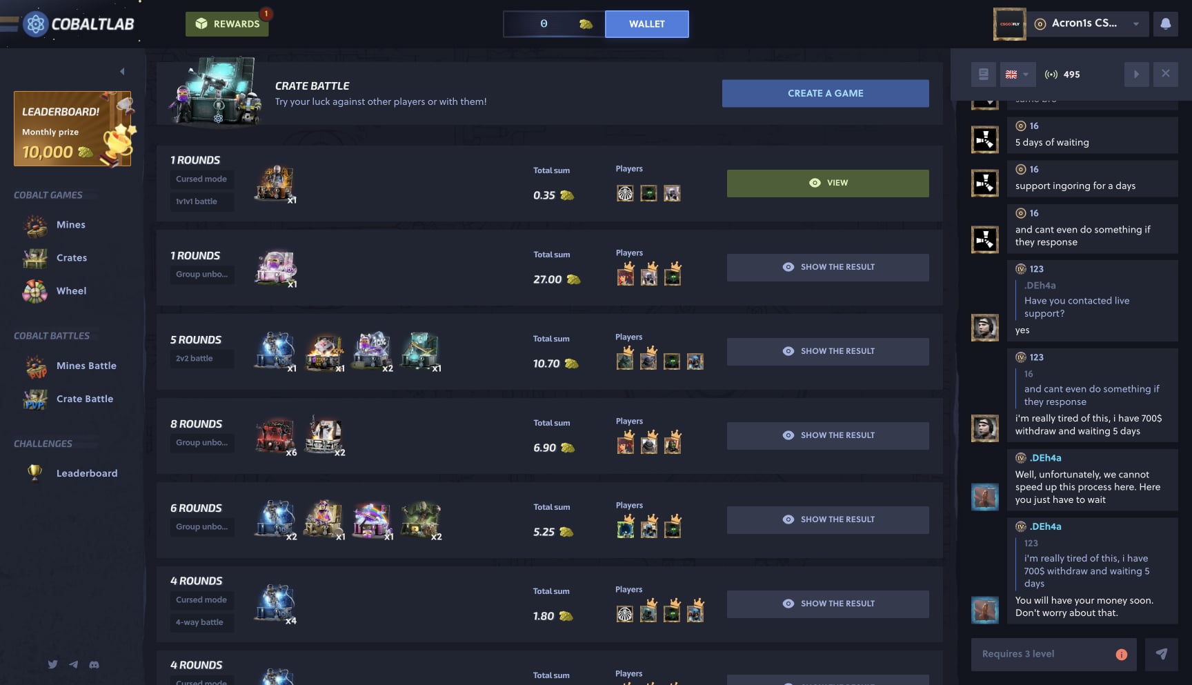 Coinflip CobaltLab