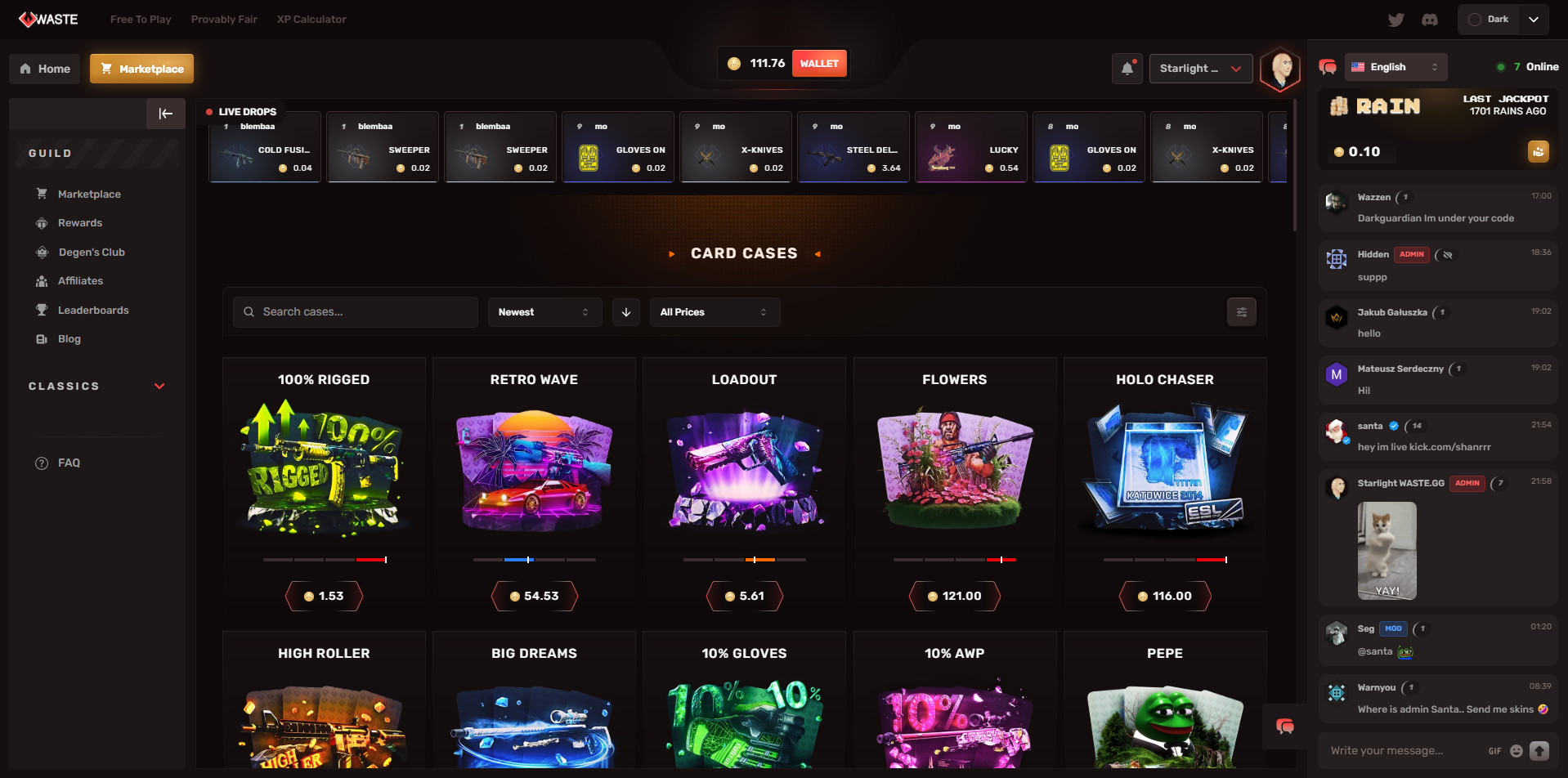 Skinwaste Case Opening